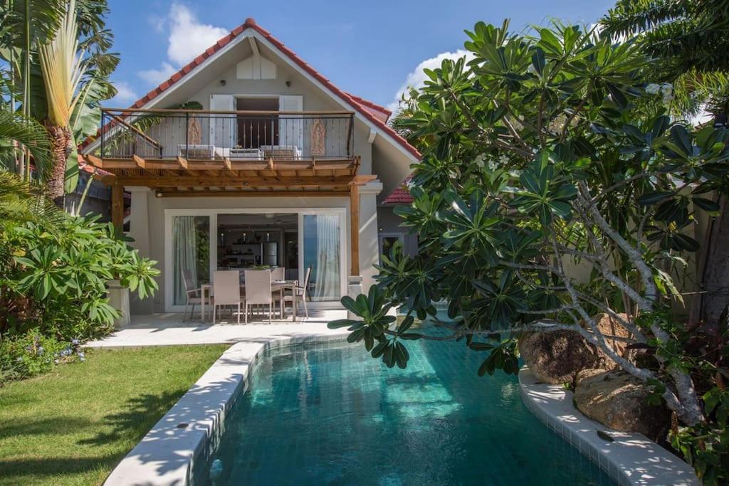 Beachfront Villa Charmant With Private Pool Koh Samui Luaran gambar