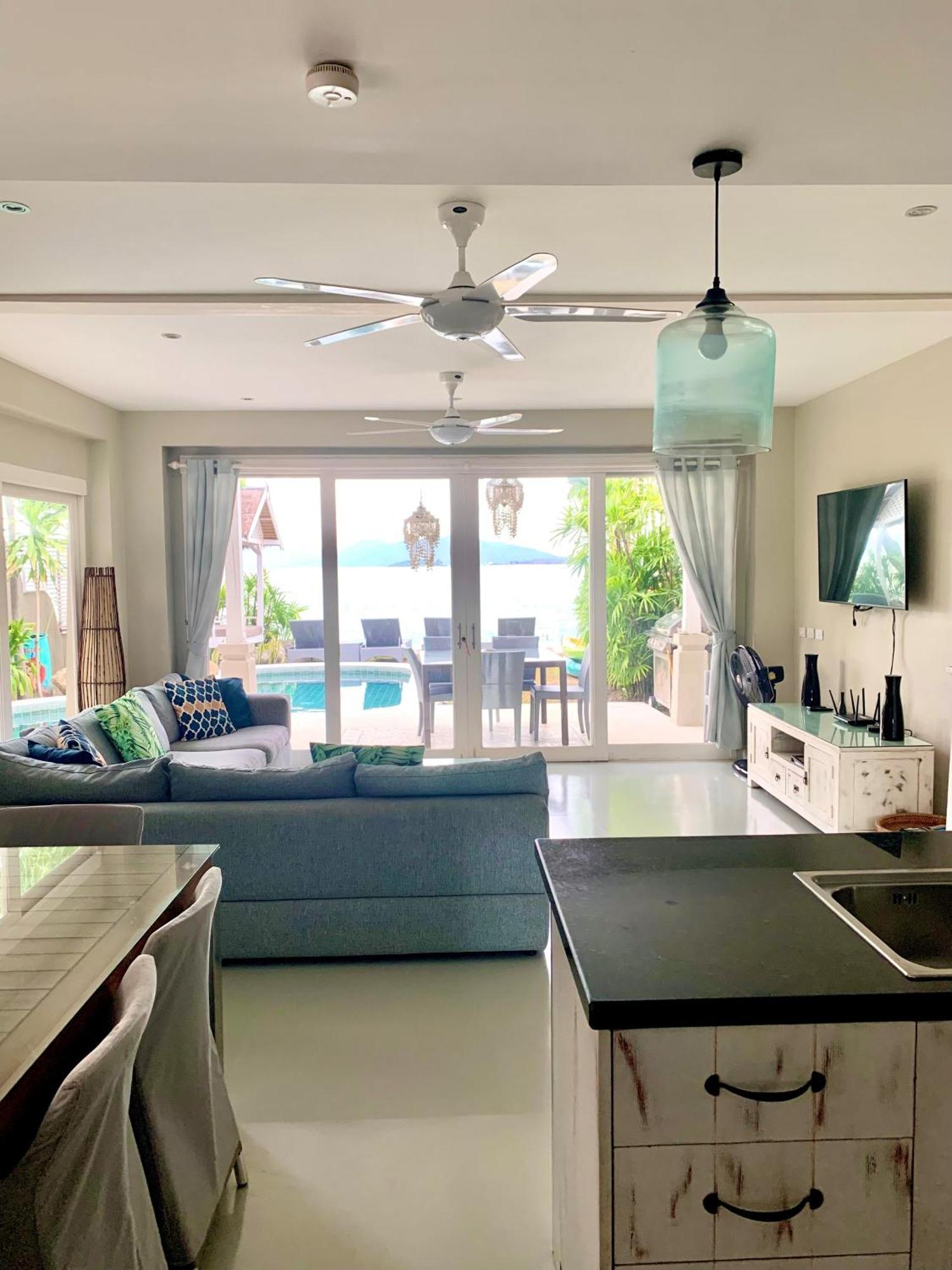 Beachfront Villa Charmant With Private Pool Koh Samui Luaran gambar