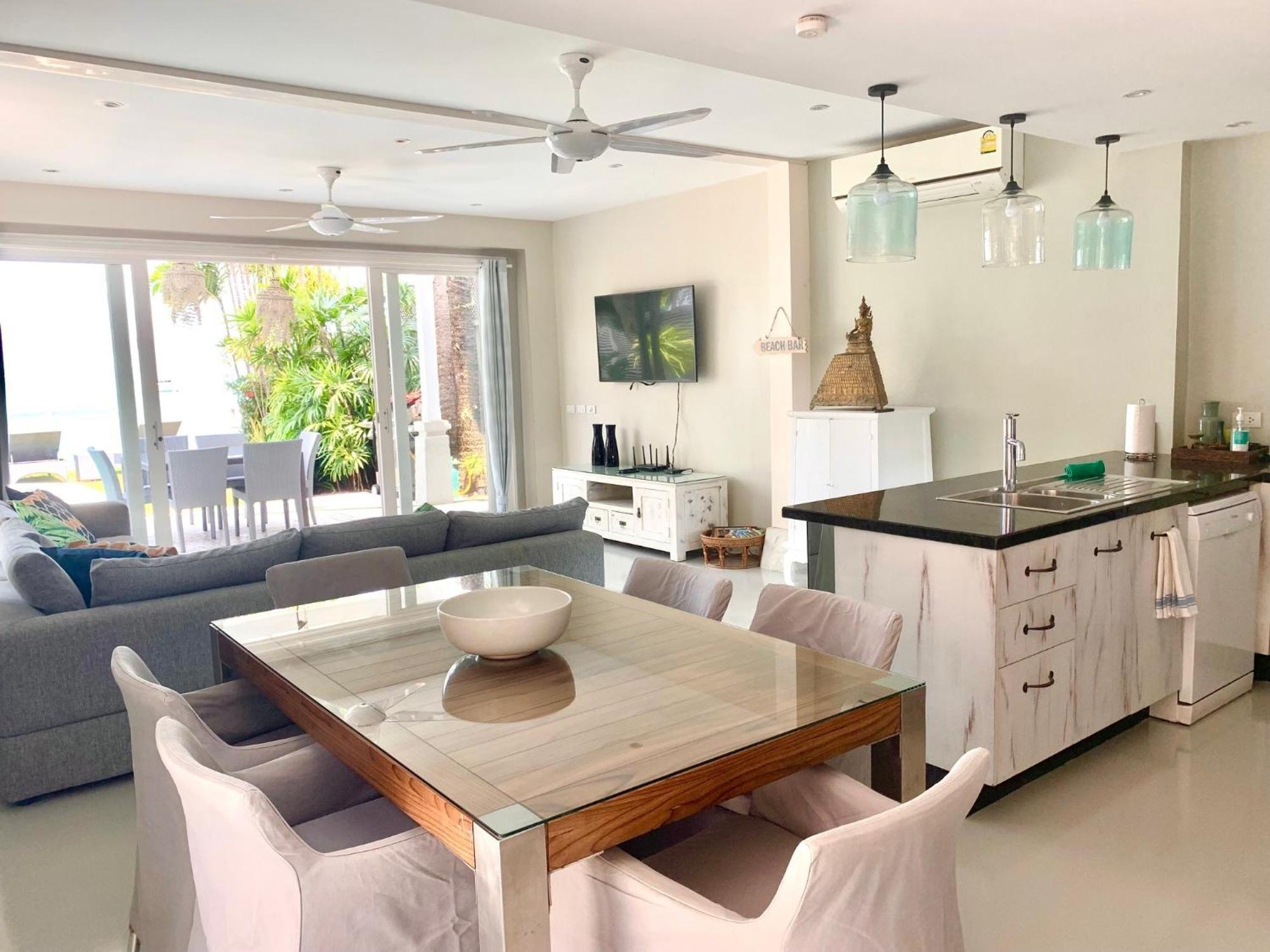 Beachfront Villa Charmant With Private Pool Koh Samui Luaran gambar